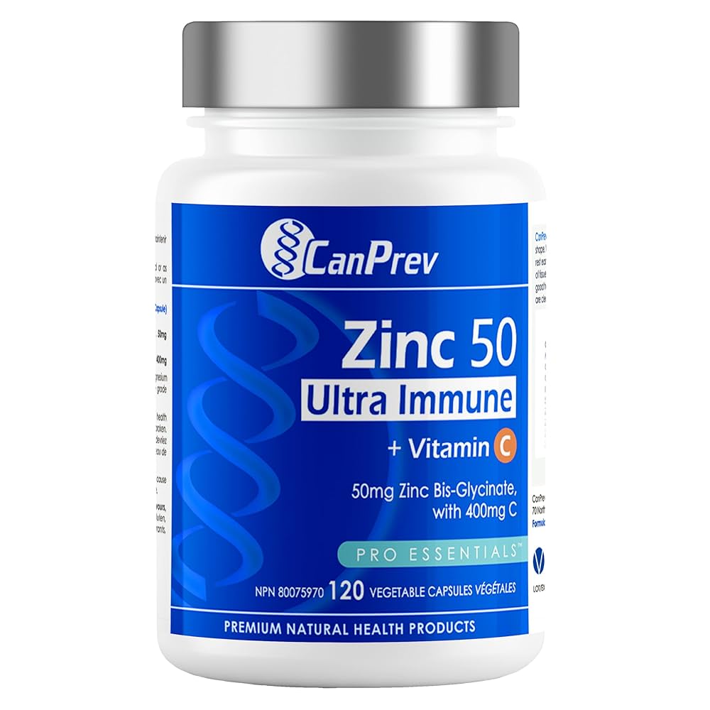 CanPrev Zinc 50 Ultra Immune + Vitamin C 120 tabs