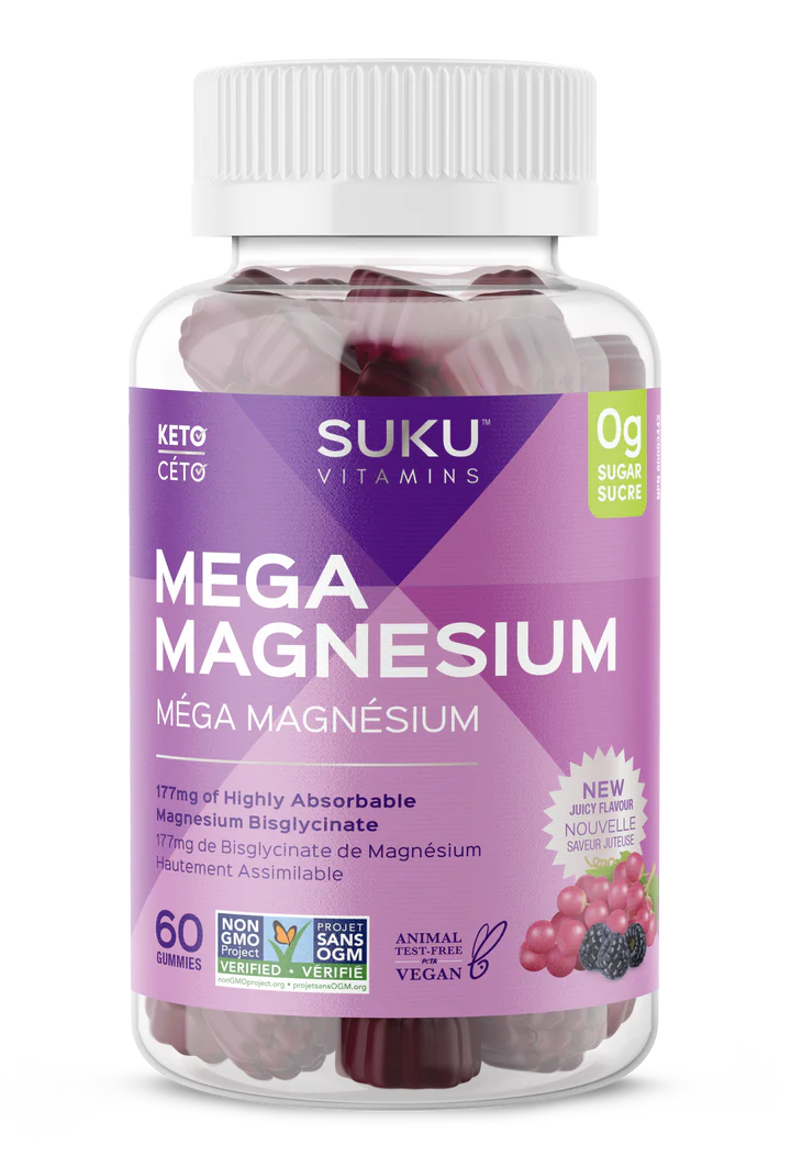 SUKU - Mega Magnesium 60 Gummies