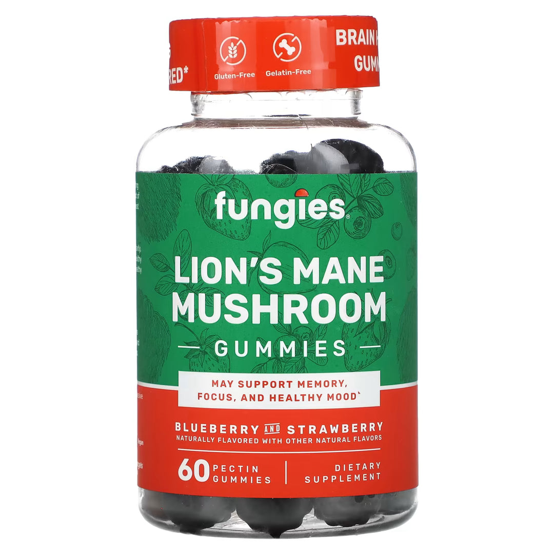 Fungies Lion's Mane Mushroom Gummies , 60 Gummies