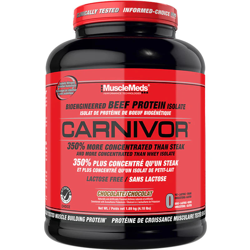 Musclemeds Carnivor 4lb Beef isolate