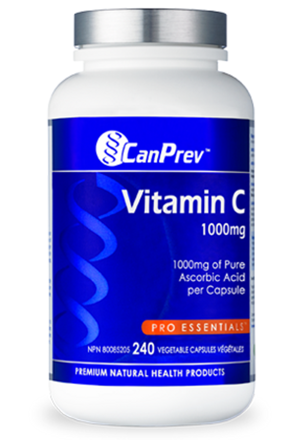 CanPrev Vitamin C 1000mg 240 v-caps