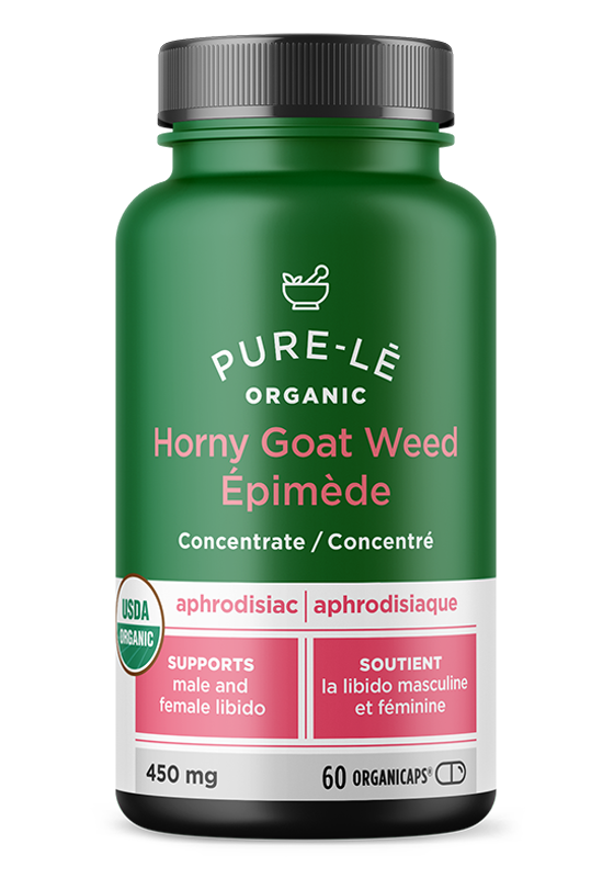 Pure Le Organic Organicaps Horny Goat Weed 60 cap