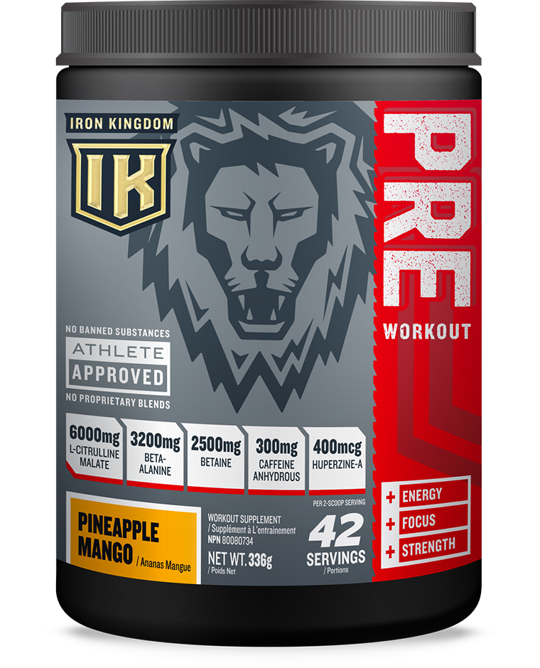 NEW Iron Kingdom Pre-workout