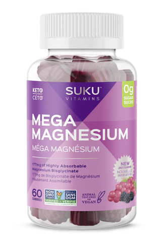 SUKU - Mega Magnesium 60 Gummies