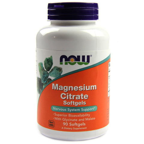 NOW Magnesium Citrate - 120 cap
