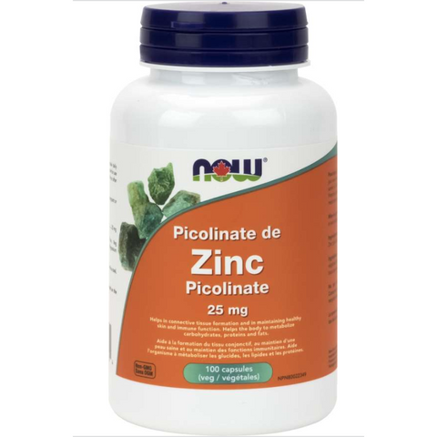 Zinc Picolinate 25mg  - 100 Cap