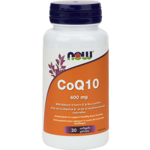 NOW CoQ 10 400mg - 30 Gels