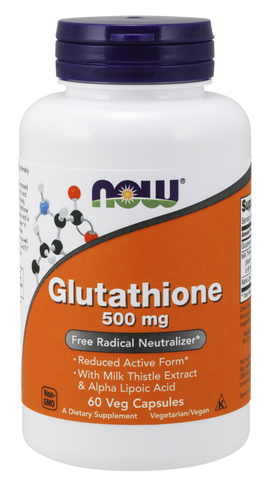 NOW Glutathione 500mg 60 cap